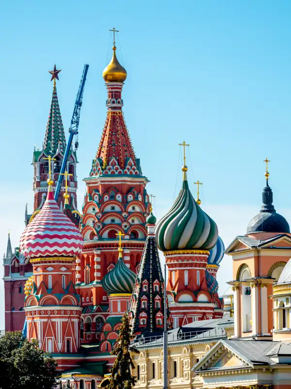 Ancient Silk Road architecture illuminated in Tashkent at dusk