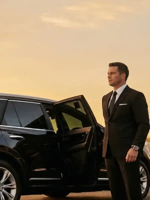 Luxury passenger van — land transport services